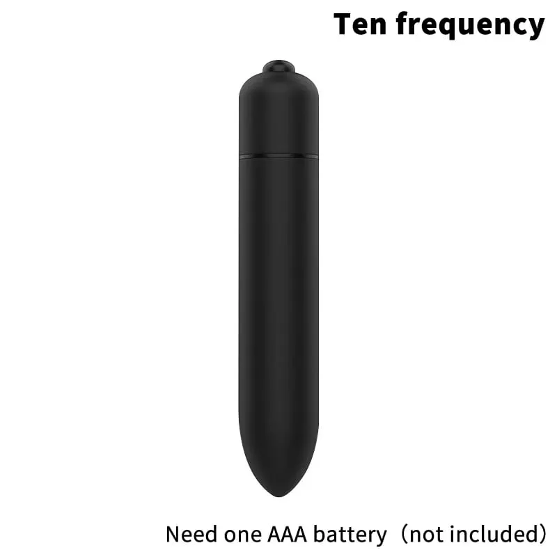Mini Bullet Vibrator Mga Sex Toys Mga Sexy na Laruan Mga Sekswal na Laruan Para sa Babae Mga Pang-adultong Laruang Vibrator - 1/10 Frequency (Walang Baterya)
