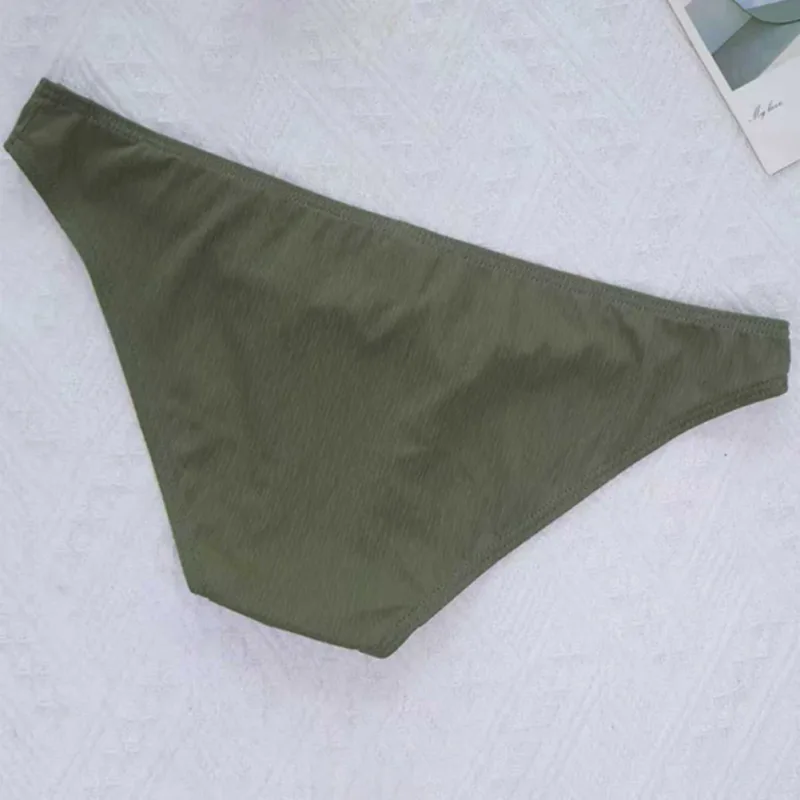 Men Gay Sexy Briefs Front Open Soft Underpants Men Low Rise Underwear Breathable Quick Dry Panties Sexy Torys For Man Lingerie