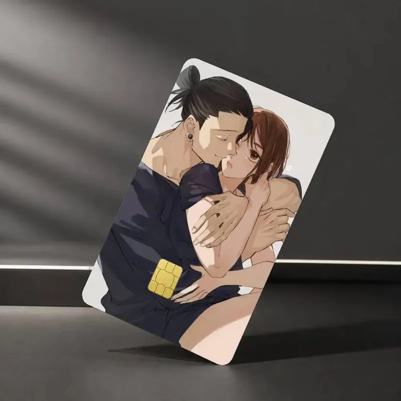 GetoShoko S-Suguru Geto S-Shoko Ieiri Sticker Film Tape Skin for Credit Card Debit Card Waterproof Stickers