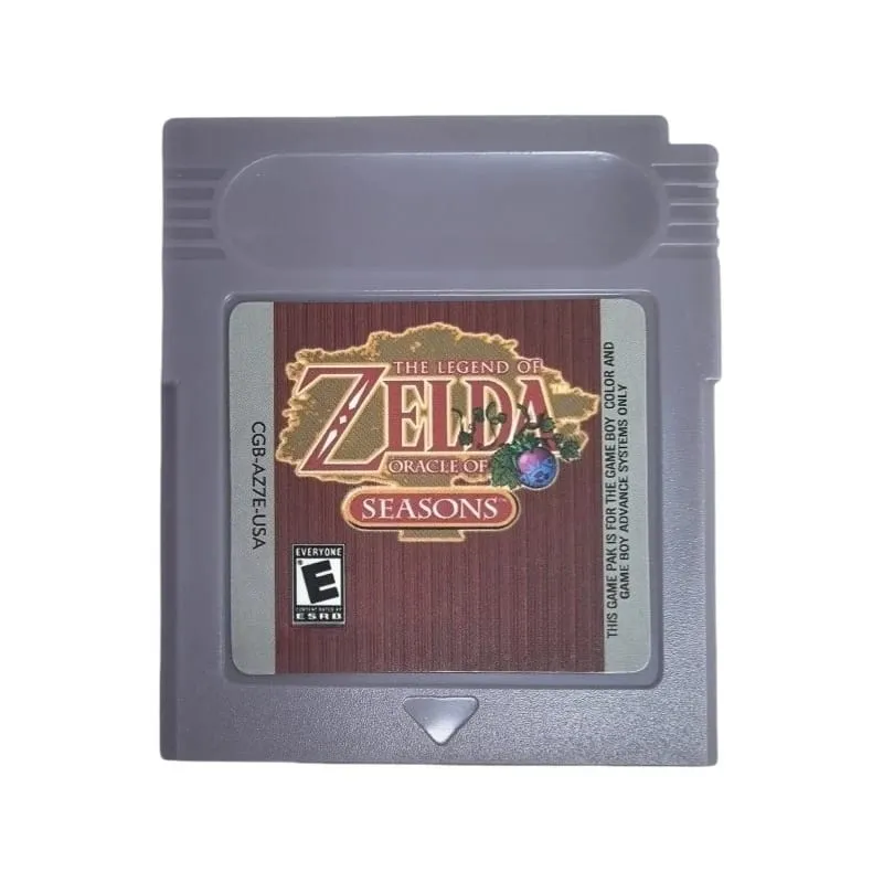 GBC Retro English Game Cartridges Legend of Zelda Awakening DX，Oracle of Seasons，Oracle of Ages，Dangan GB，Swordbird Song