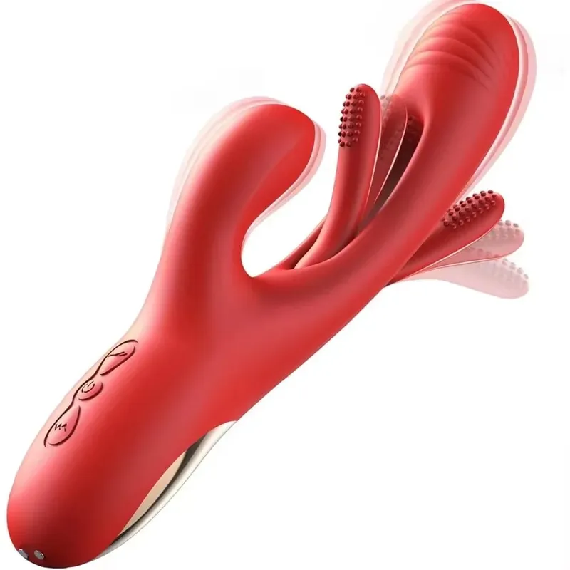 Vagina Sucking Vibrator Flapping G-spot Dildo for Women Nipple Vacuum Sucker Clitoral stimulation Sex Toys Adults Masturbator — image 9
