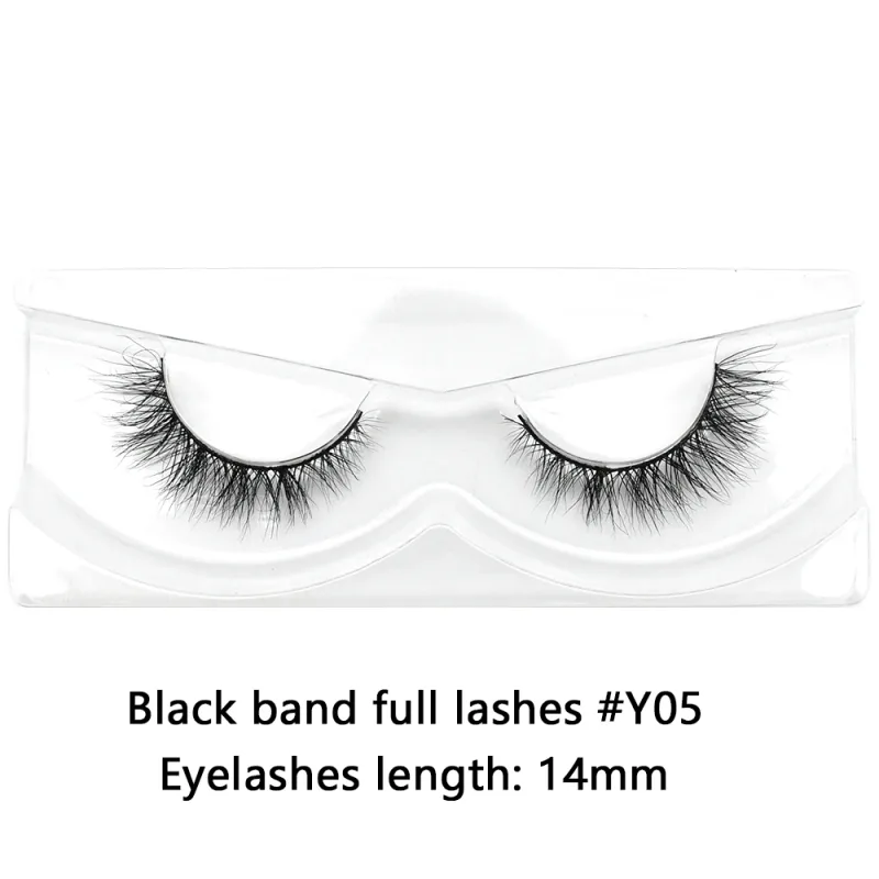 Bulk Items 10/30/60/100 Pairs Mink Half Lashes Natural Long Fluffy Wispy Half False Eyelashes Extension Lightweight Short Lashes