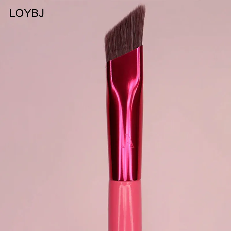 Wild Eyebrow Brush Multifunktion Simuleret Øjenbryn Hår Makeup Brush Contour Øjenskygge Concealer Firkantede makeup børster