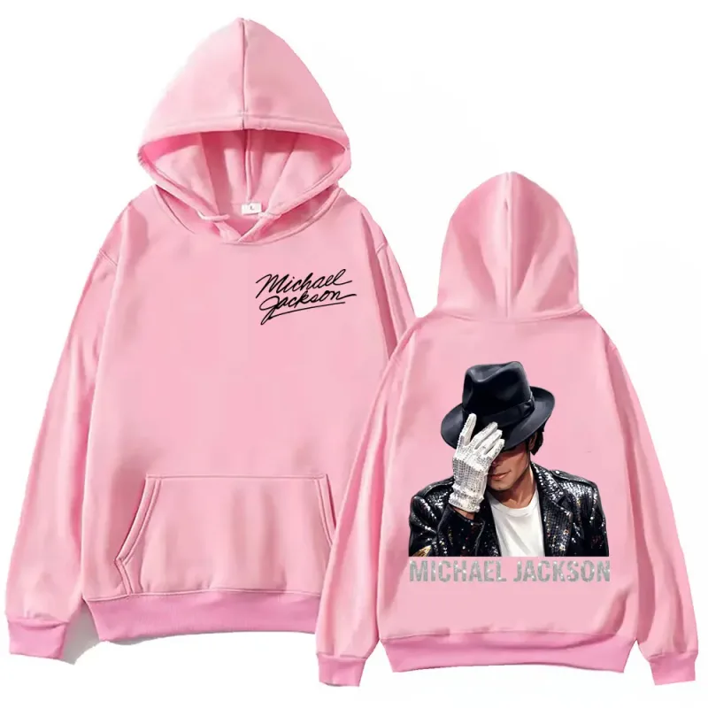 Limited Michael Jackson Classics Hoodie Men Women Fashion Punk Rock Pullovers High Quality Fleece Long Sleeve Hooded Sweatshirts