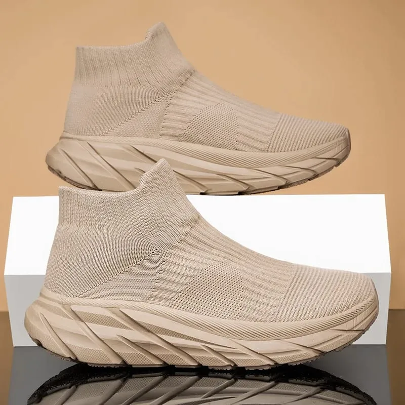 Men Running Walking sock Shoes winter boots Casual Sneakers plush warm shoes Sport shoes Lightweight Men Sneakers Casual Shoes