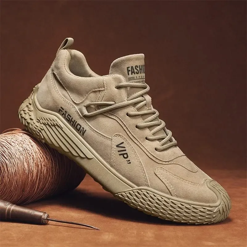 Casual Sneakers 2026 Summer New Fashion Increase Anti-slip Low-top Casual Sports Shoes Labor Protection Shoes Work Shoes