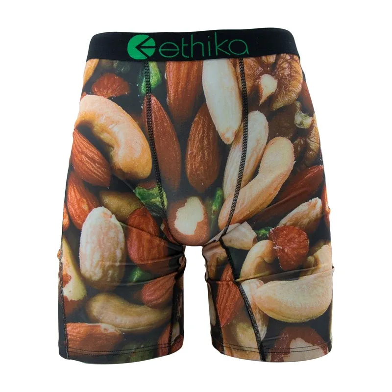 1Pcs Men Underwear Boxers Breathable Mesh Crotch Mens Panties Plus Size S-3XL Summer Man Underpants Men's Boxers Briefs