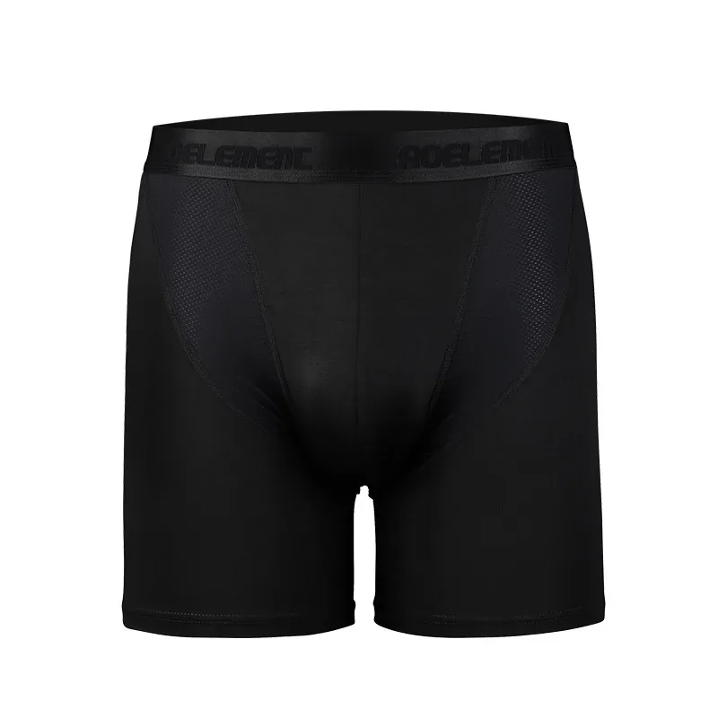 Mens Underwear Modal Boxers Shorts Homme Panties Man U Convex Pouch Middle Long Leg Underpants Lalaki Cueca calzoncillo Malaking Sukat