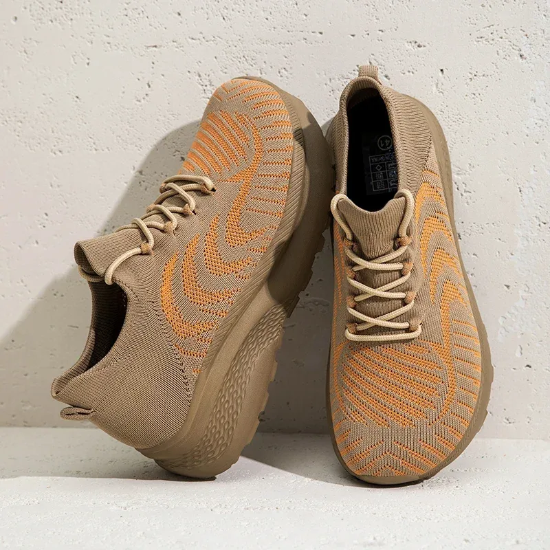 Unisex Men Sneakers Barefoot Casual Wide Last Fashionable Canvas Flat Board Shoe New Wide Toe Breathable Mesh Running Shoes