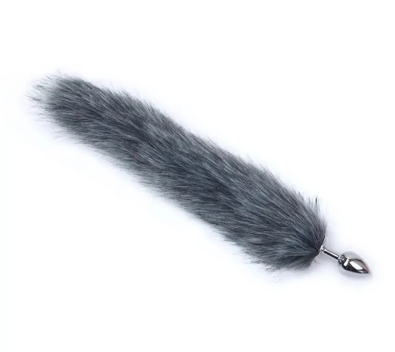 Rabbit Tail Fox Tail Metal Anal Plug Sex Toy adult Product for Woman Anal Plug Dog Tails Slave Cosplay Fetish Gear Accessories