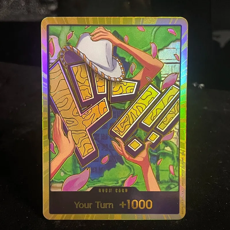 Single PRB02 ONE PIECE GOLD FRAME DON!! Cards Boa Hancock/Shanks/Blackbeard OPCG Don Card The Best Vol.2-English PROXY
