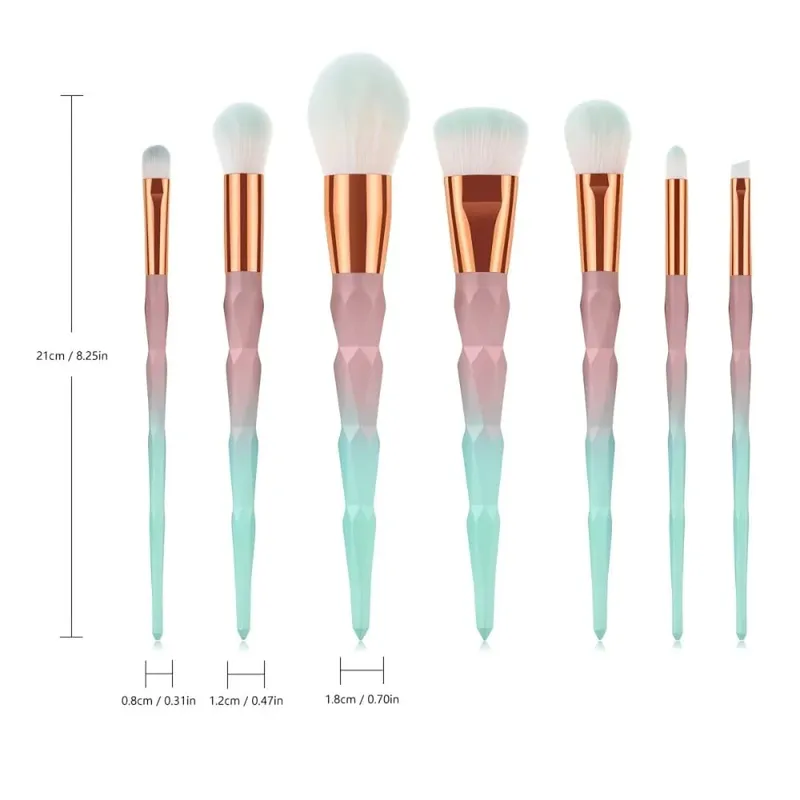 1-14pcs Makeup Brushes Tools Set Make Up Brush Tools Kits for Eyeshadow Eyeliner Cosmetics Brushes Maquiagem Soft Skin-Friendly