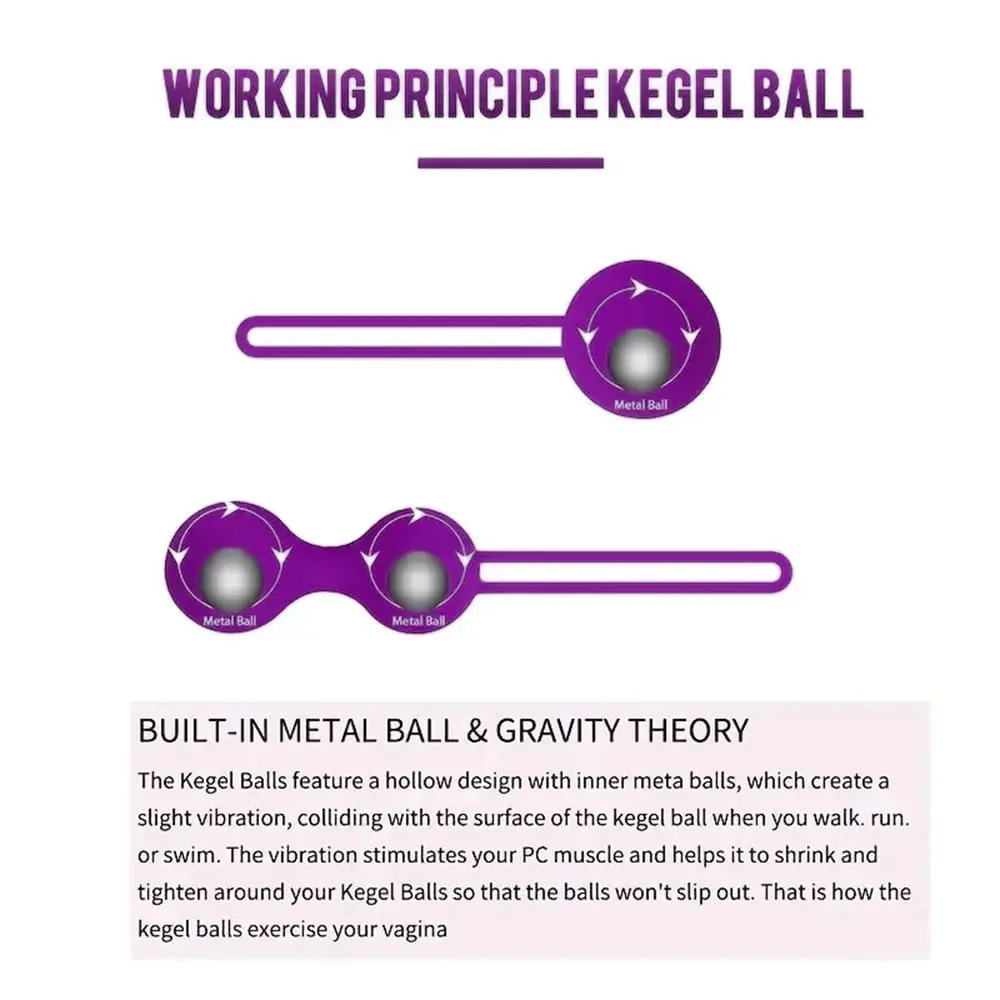 Silicone Smart Geisha Kegel Ball Beads Vaginal Ball Sex Toys for Women Simulator Vagina Chinese Ben Wa Ball Tightening Exerciser