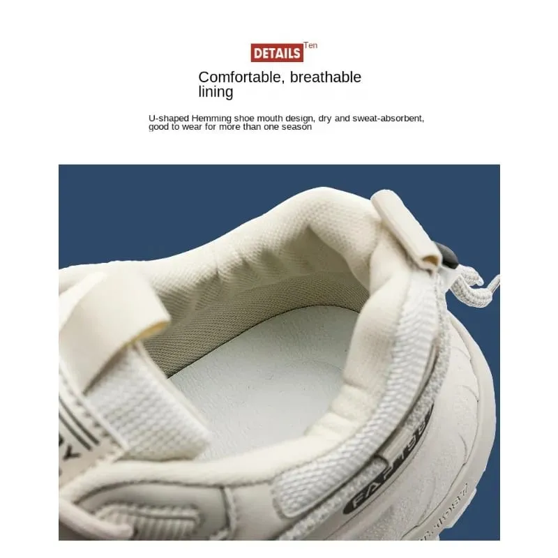 2026 Winter New Men's Shoes Trendy Sport Running Casual Versatile Breathable Height-increasing Dad INS Trendy Sneakers