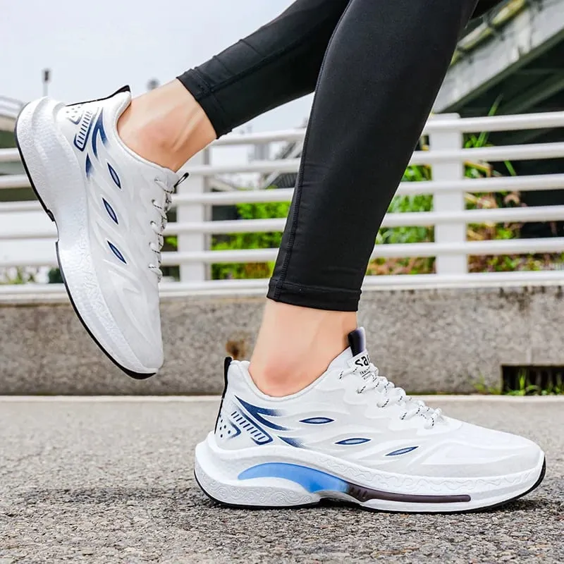 New Men's Mesh Breathable Casual Sneakers Soft Sole Non Slip Comfortable Outdoor Running Shoes Lightweight Men's Sports Shoes