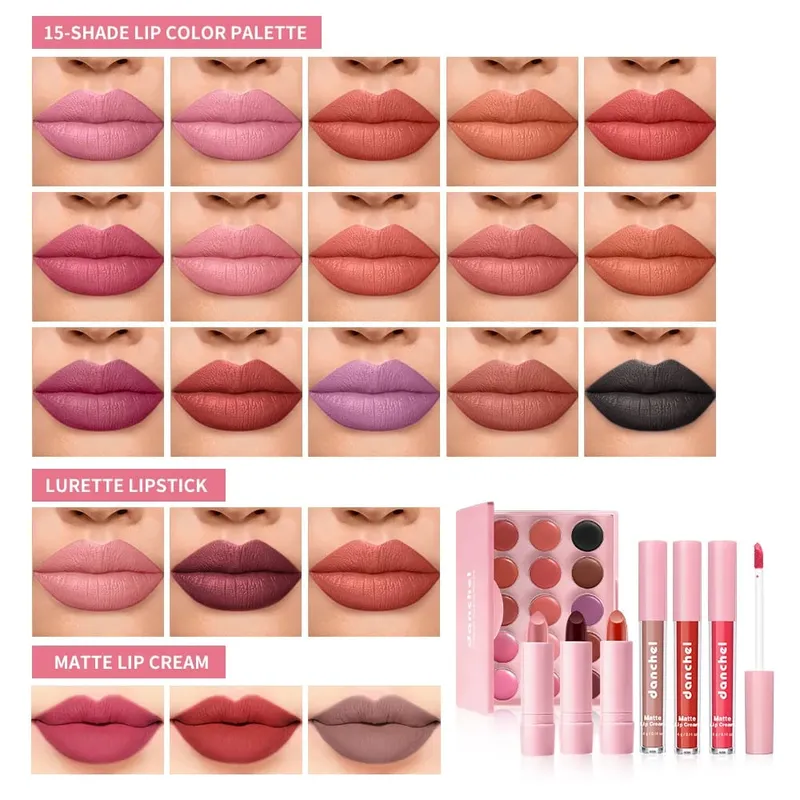 All in One Makeup Kit Buong Makeup Kit Regalo para sa Babae Teen Girl Eyeshadow Blush Foundation Primer Brush Lipstick Lipgloss Cosmeti