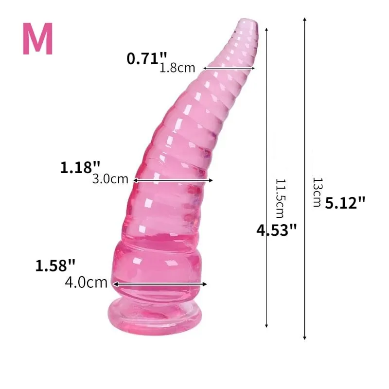 Octopus Tentacle Dildo Anal Plug Butt Dilator with Big Suction Cup Sex Toys for Women Men Anus Expander Prostate Massage