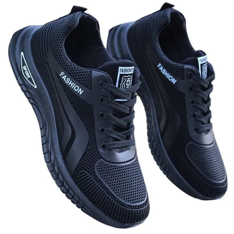 New Breathable Sports Shoes Men's Casual Sneakers Male Antislip Wear-resisting Running Trainers Outdoor Men Shoes