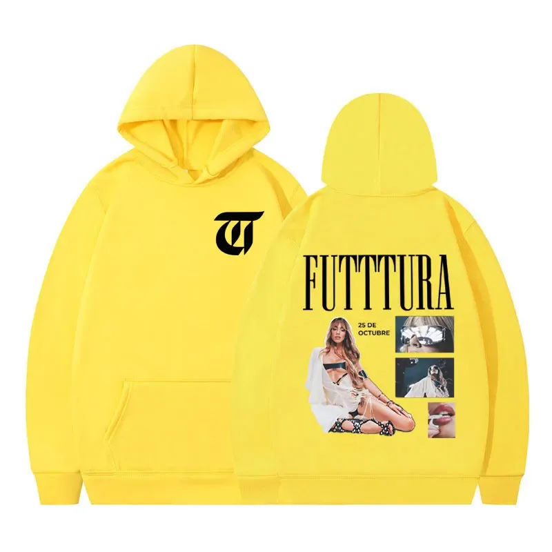 Singer TINI STOESSEL Futtura Album 2025 Tour Vintage Hoodie Men Women Fashion Pullover Casual Oversized Y2k Clothes Sweatshirts