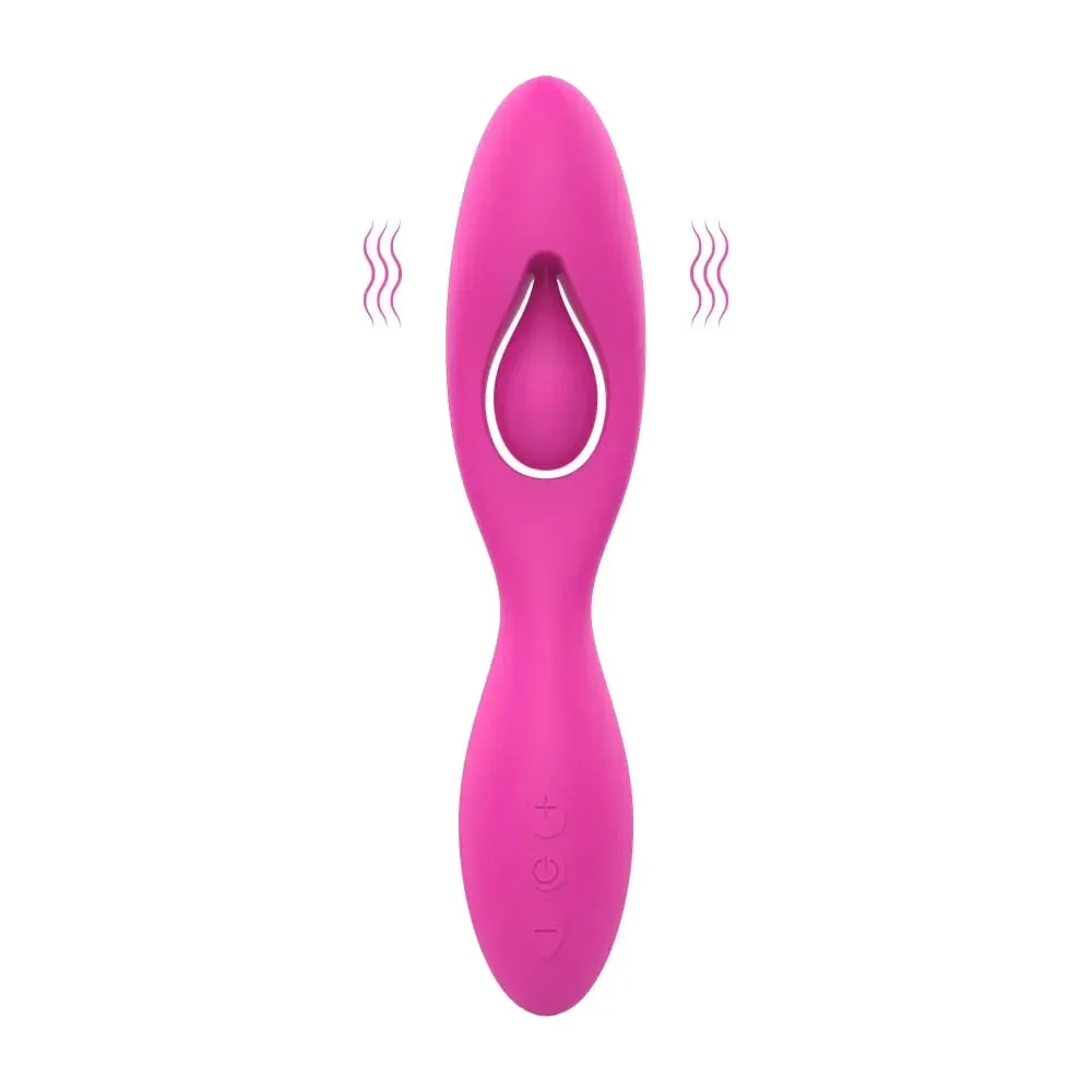 Liquid Silicone Vibrator Powerful Dual 10 Vibration G-Spot Female Dildo Vagina Clitoris Couple Bendable Wearable Couple Sex Toys — image 1