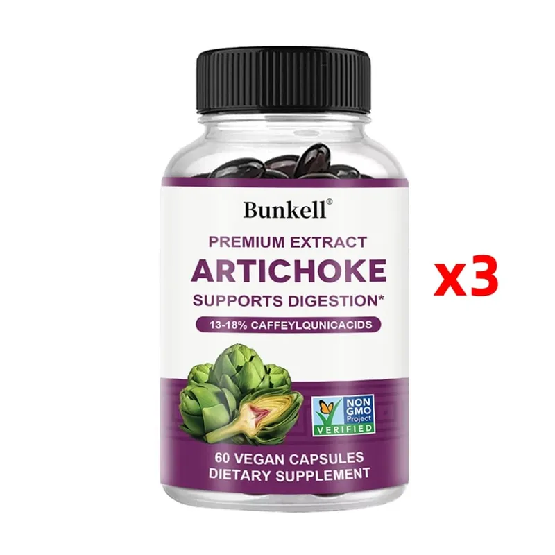 Artichoke Extract - Natural Cleansing and Detoxifying Supplement for Liver Support Immune Support and Skin Health