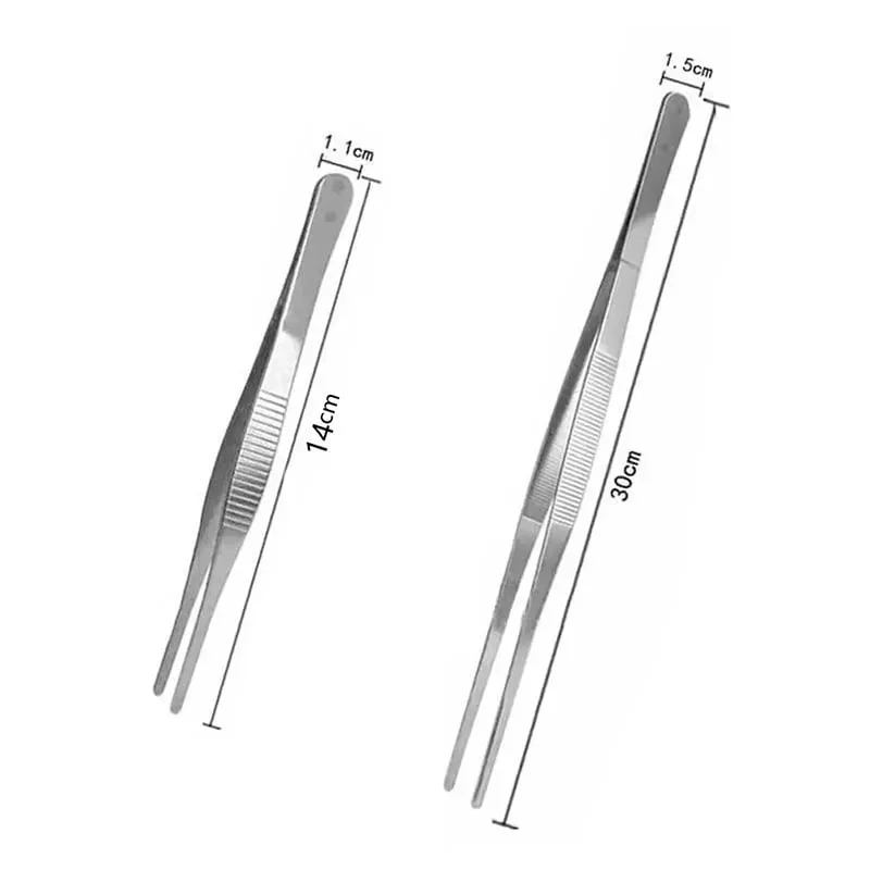 Stainless Steel Multifunction Barbecue Tongs Food Clip BBQ Kitchen Gadgets Cooking Tweezers Buffet Tool CFQJ006