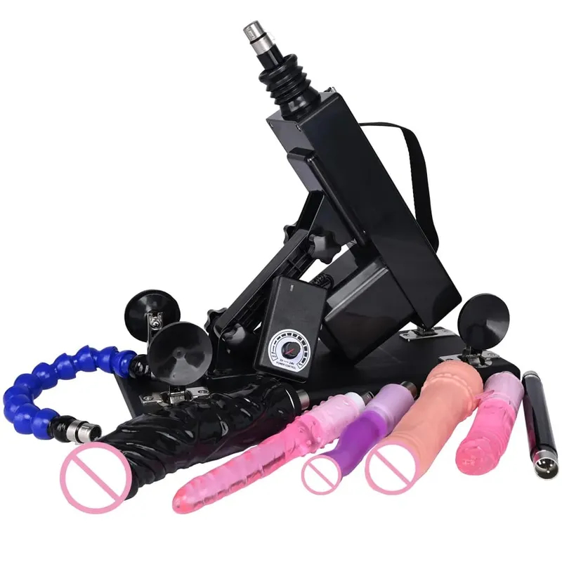Mga Sikat na Sex Machine para sa Babae na Nag-masturbate Pumping Sex Gun Adjustable Speed ​​Love Machine para sa mga Babae，Mga Laruang Pang-Sex