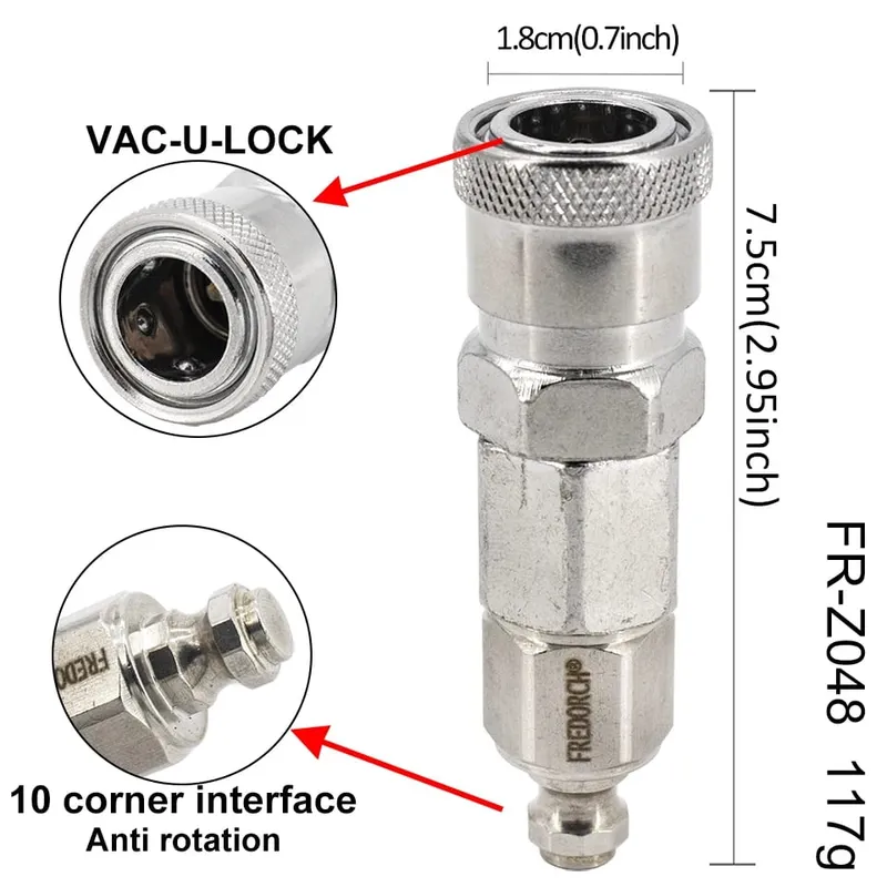 10 Side Anti-Rotation Accessaries Just for FR1/FR2/FRH1 Sex Machine Sucker Dildo Masturbator Extension Tube Adapter