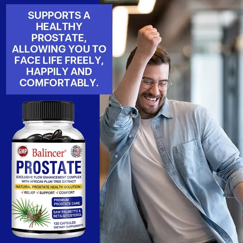 Advanced Saw Palmetto - Prostate Health Complex - Men's Health Prostate Health support Bladder and Urination Health
