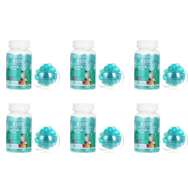 Kids Complete Nutrition Gummies with Vitamin D3 Zinc and Iodine for Immune Support and Growth Support Daily 60 Gummies