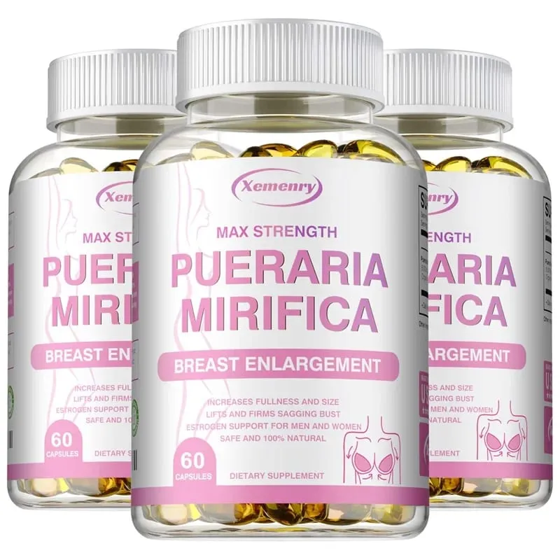 Pueraria Mirifica - Supports Overall Female Health Promotes Breast Development Balances Estrogen Metabolism Non-GMO