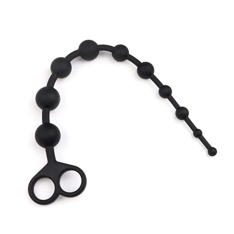 Anal Beads Masturbator Anal Plug Gay Anal Dildo Toy Butt Plug Nipple Stimulator Masturbation Tools Anal Women Men Anal Sex Toy