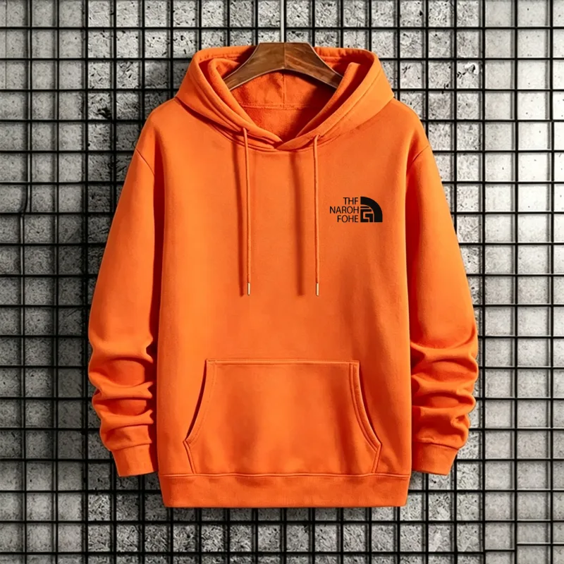 Men's Hoodie Autumn Winter High Grade Warm Sweatshirt Male Daily Casual Fashion Pullover Outdoor Gym Fitness Sporty Hooded Coats