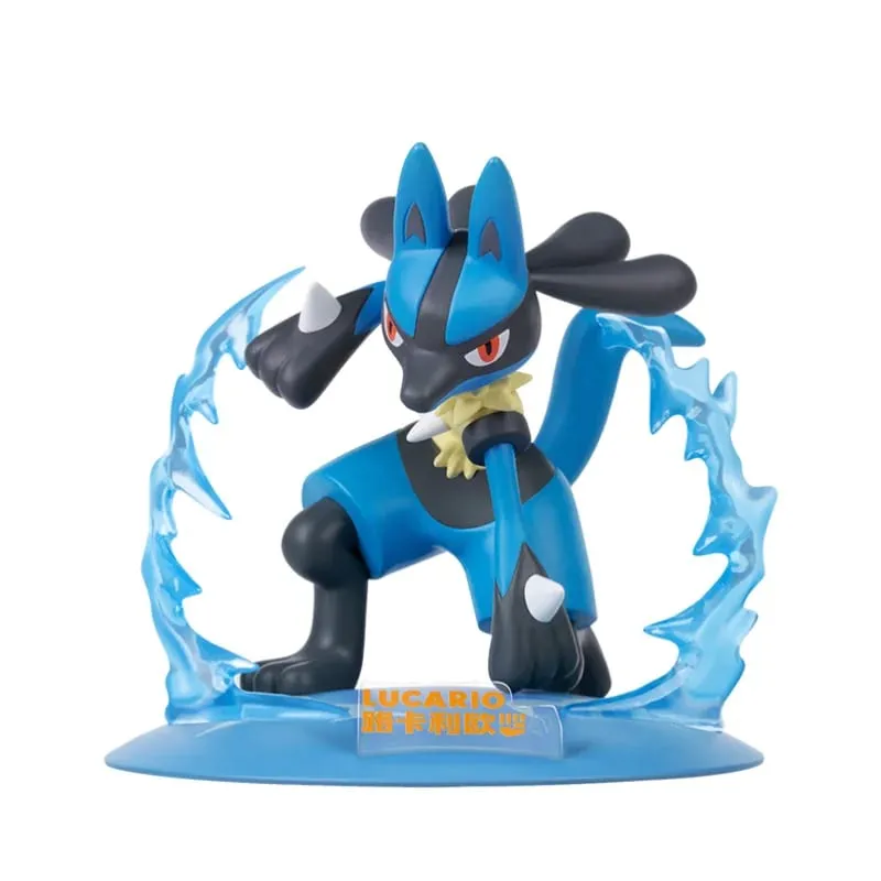 正版寶可夢可動人偶皮卡丘超夢雕像 Gardevoir Sylveon 動漫收藏模型寶可夢玩具禮物