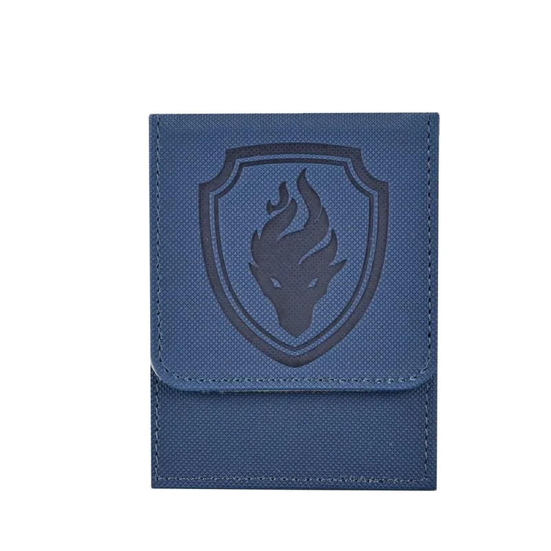 Premium Magnetic Card Deck Box - Ασφαλής βιτρίνα για 110+ κάρτες Παράθυρο οθόνης με ανθεκτικό συνθετικό δέρμα Ιδανικό για Sport Game Car
