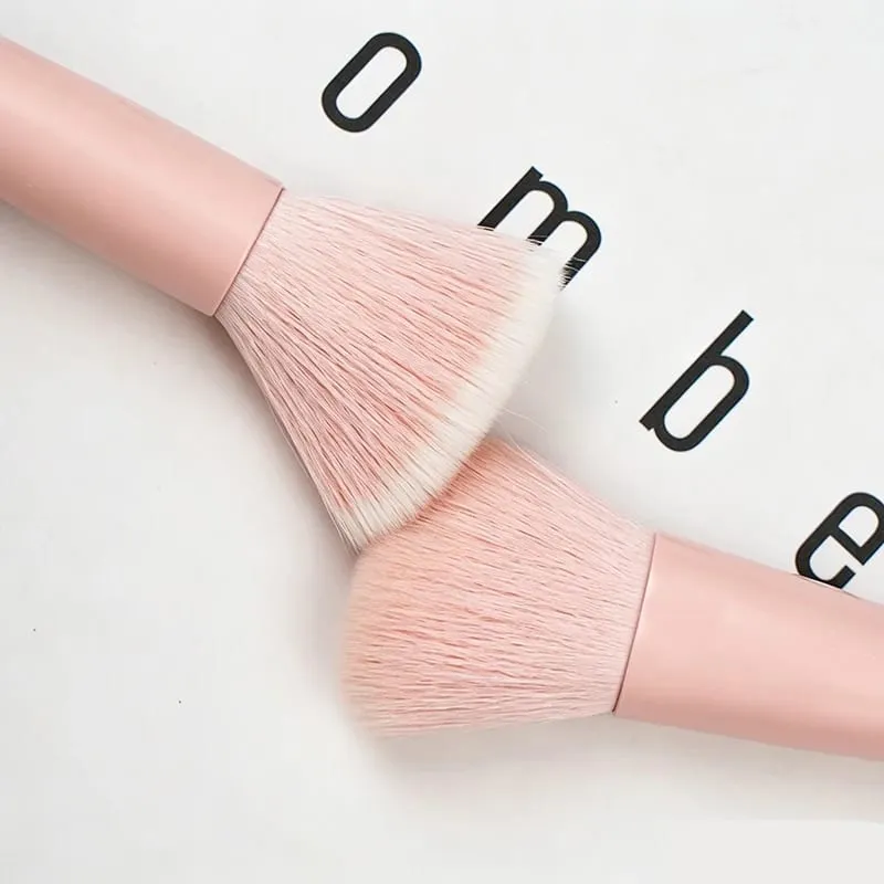 Set di pennelli per trucco da viaggio da 10 pezzi Mini pennelli per trucco da viaggio Ombretto piccolo Pennello per fondotinta Rossetto per ombretti Contorno Blush
