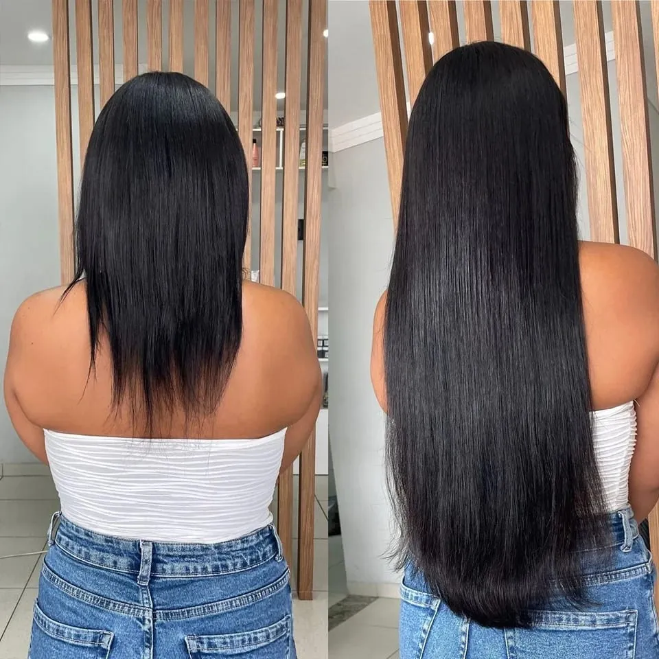 Tape sa Mga Extension ng Buhok Straight Remy Buhok ng Tao Seamless Invisible Skin Weft Remy Double Sided Adhesive Vietnamese Human Hair 50g/pack 16-26 pulgada