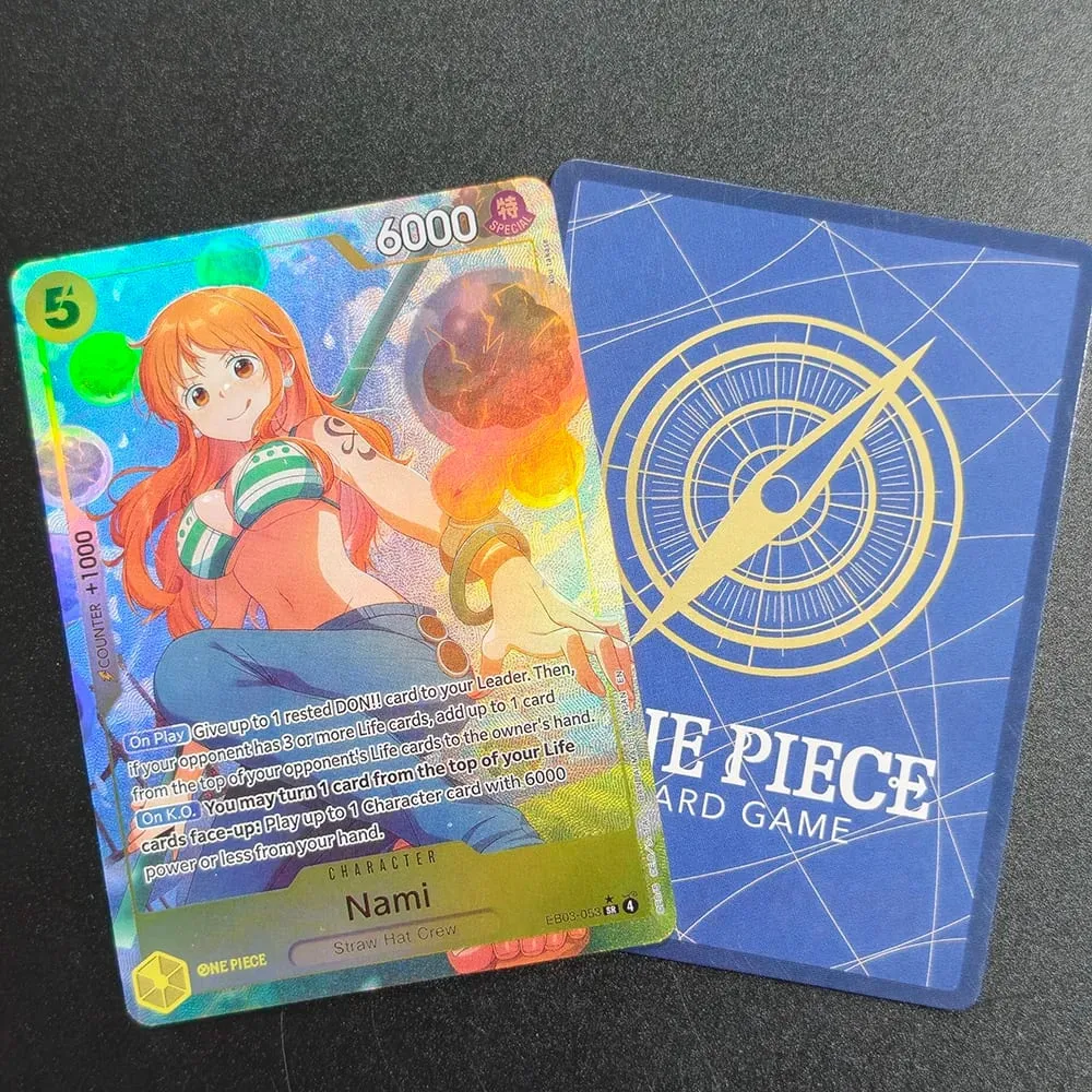 Proxy One Piece Card Game EB03 HEROINES Vivi Hancock Reiju Nami Robin Law English Tcg Anime Cards