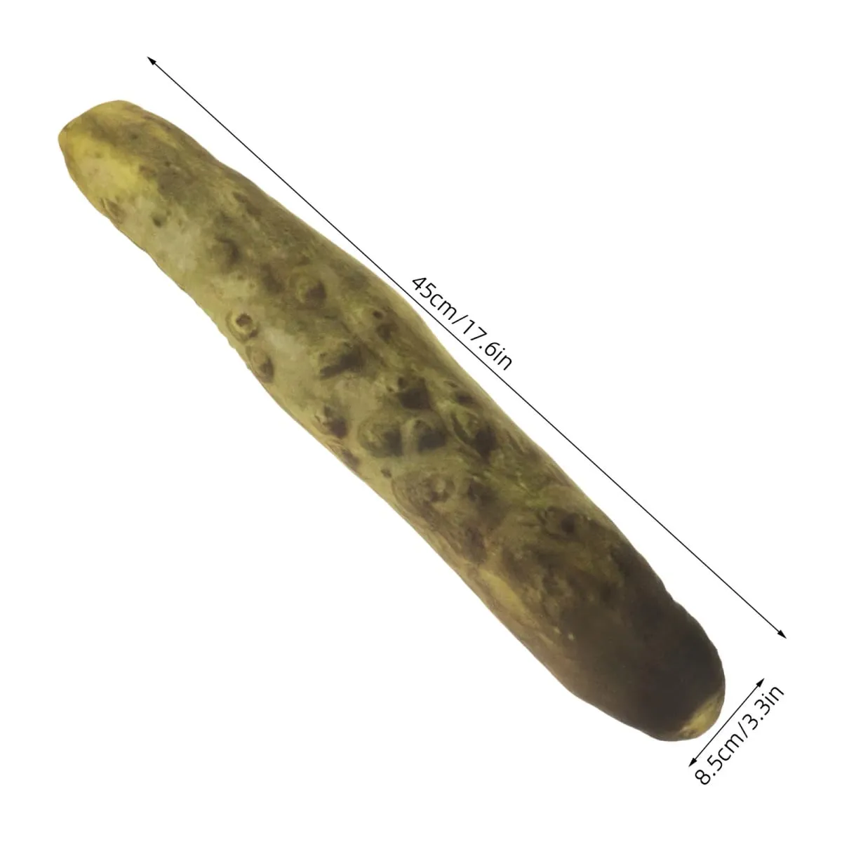 피클 베개 45Cm 소프트 3D 현실적인 오이 모양 박제 쿠션 재미 있은 홈 침실 거실 보육 장식 참신 음식
