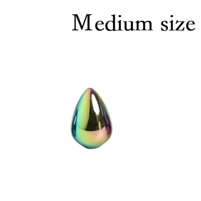 Lille medium store 3 kugler sæt metal anal krog perler head butt plug dilatator prostata massager indsats bdsm sexlegetøj til mænd
