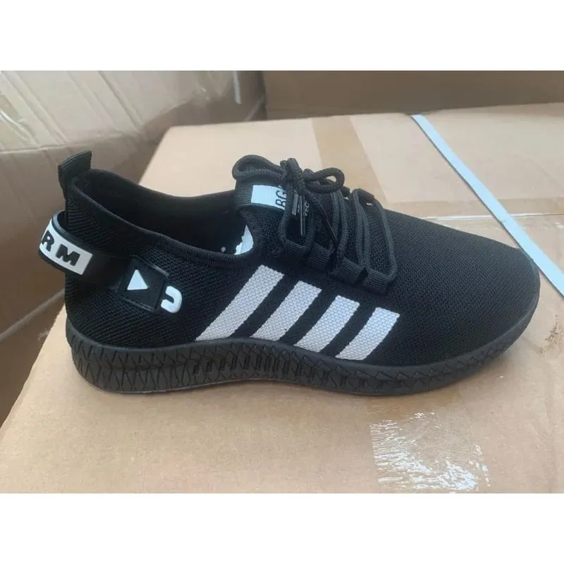 New 2025 Men's Sports Shoes Comfortable Casual Fashionable Breathable Low Top Flat Heel Lace-Up Running Shoes for Men
