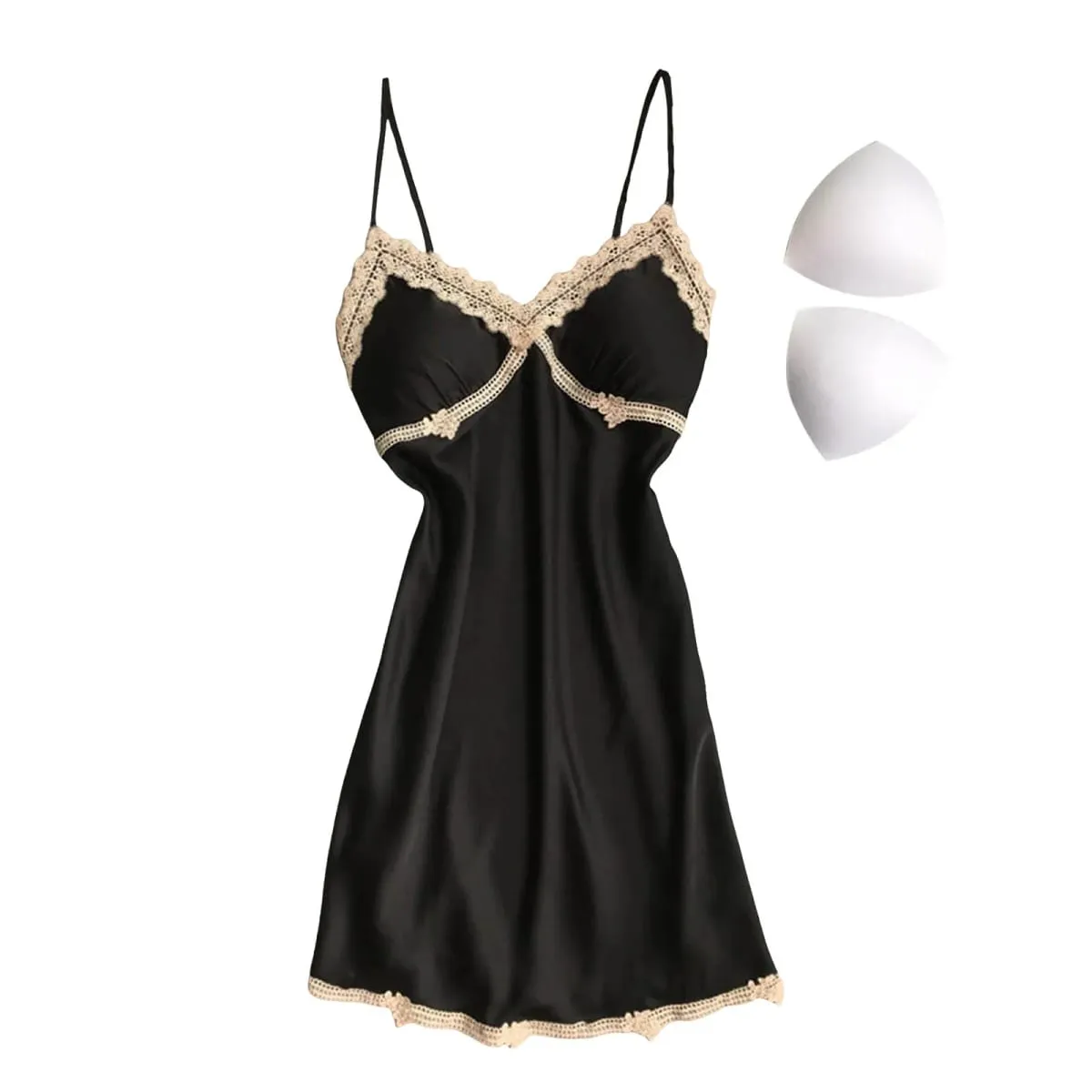 Sexy Women'S Suspender Nightgown Home Wear Lace Pajamas Erotic Lingerie In Europe And America Intimates Nightdress Sleepwear