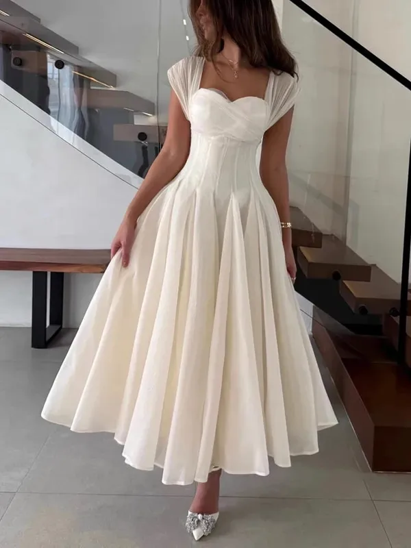 Women Fashion Backless High Waisted Ball Dress Elegant Christmas Party Long Dresses 2025 Sexy Square Neck Sleeveless Mesh Dress