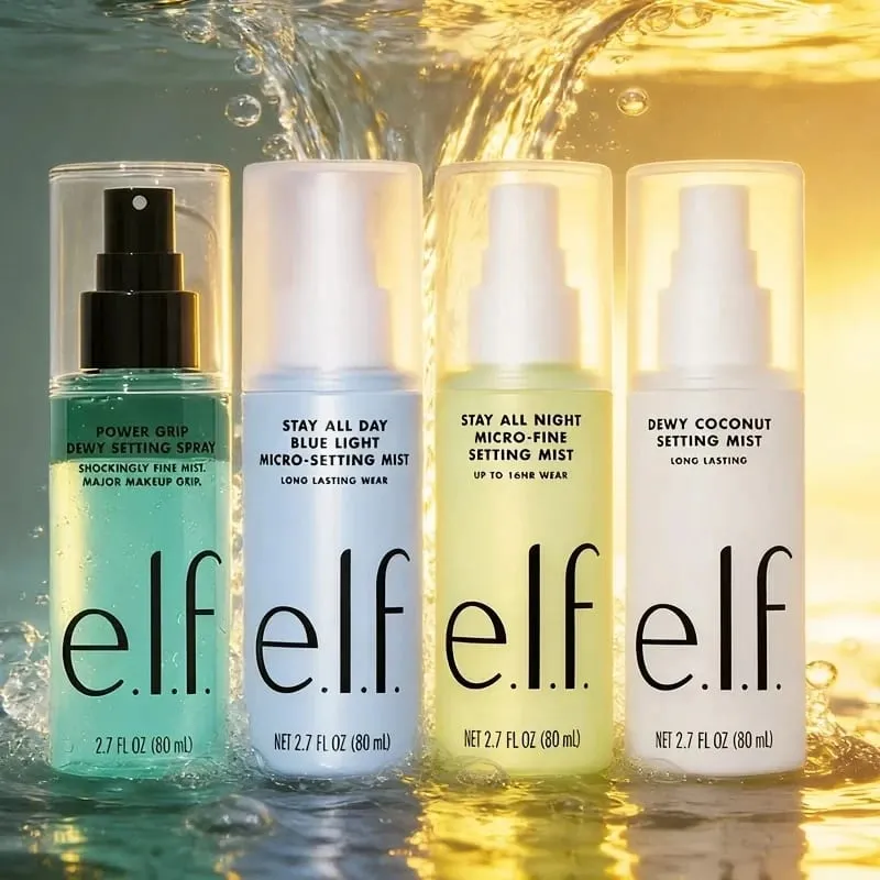 Best Seller Kosmetik Makeup Gel Gel Grøn Primer 75ml Exfoliate Clean Pores Makeup Setting Spray Liquid Foundation Fair 0.5