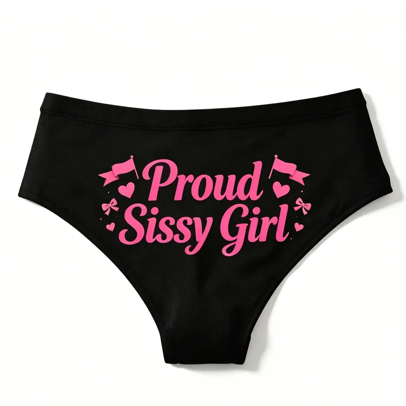 Femboy Sissy Queen Of Spades Cuckold Gay BBC Cotton Underwear Lingeries For Women Girl Briefs Female Underwear Ladies Underpants