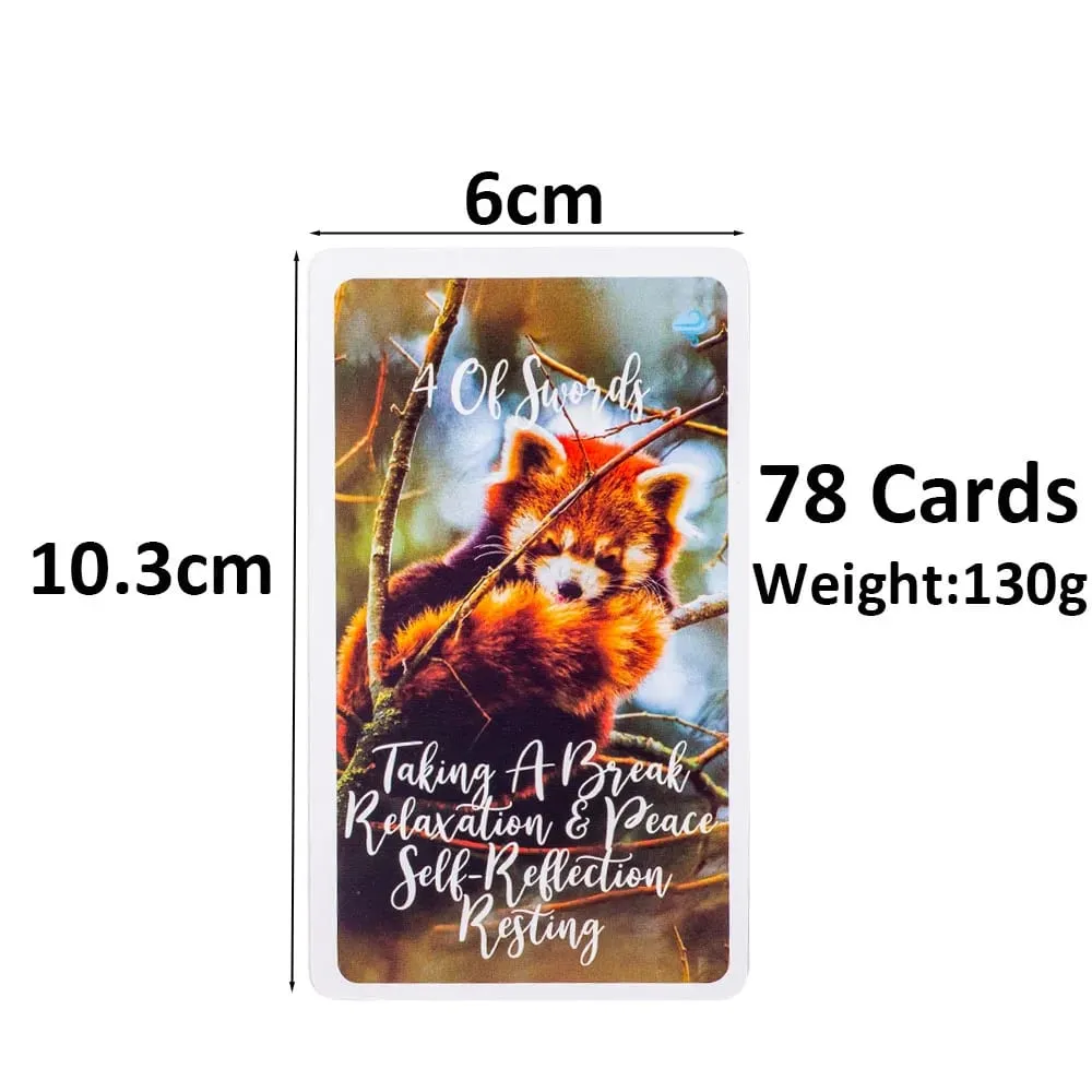 New Arrival 78Cards Twin Flame Awakened Path Tarot Deck Card 10.3x6cm For Family Party Fortune Telling Divination Game