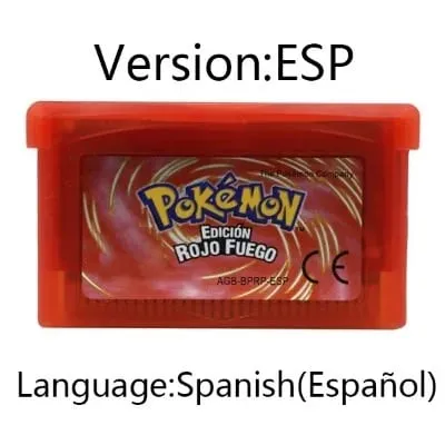 GBA Game Pokemon Series Video Game Cartridge Console Card Pokemon Emerald FireRed Ruby LeafGreen Sapphire Multi-language