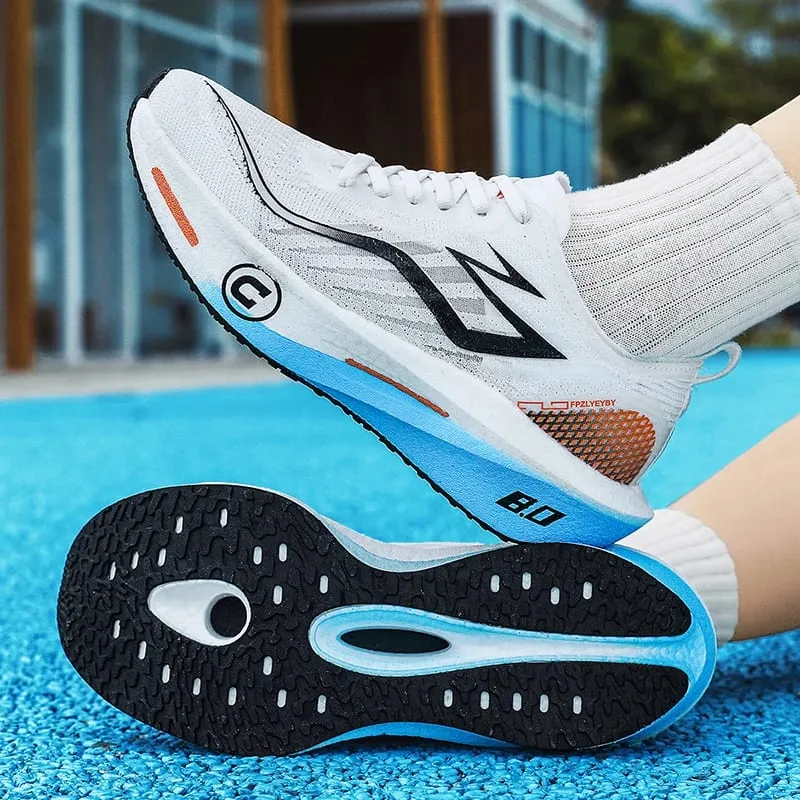 Athletic Running Shoes Men Marathon Speciality Training Race Sports Carbon Board Lightweight Women Comfortable Outdoor Sneakers