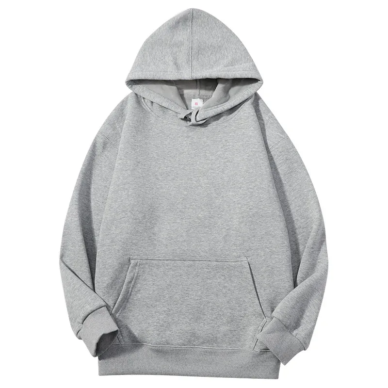 Customize Your Brand Logo Autumn Winter Mens Hoodies High-quality Heavy Weight Cotton Sweatshirt DIY Team Clothing Customization