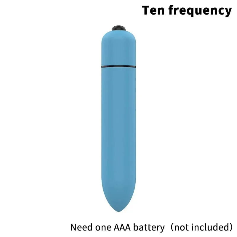 Mini Bullet Vibrator Mga Sex Toys Mga Sexy na Laruan Mga Sekswal na Laruan Para sa Babae Mga Pang-adultong Laruang Vibrator - 1/10 Frequency (Walang Baterya)
